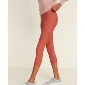 Old Navy Elevate Side Pocket Mauve Pink Cropped Athletic Leggings XS